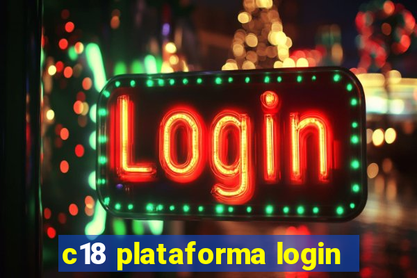 c18 plataforma login